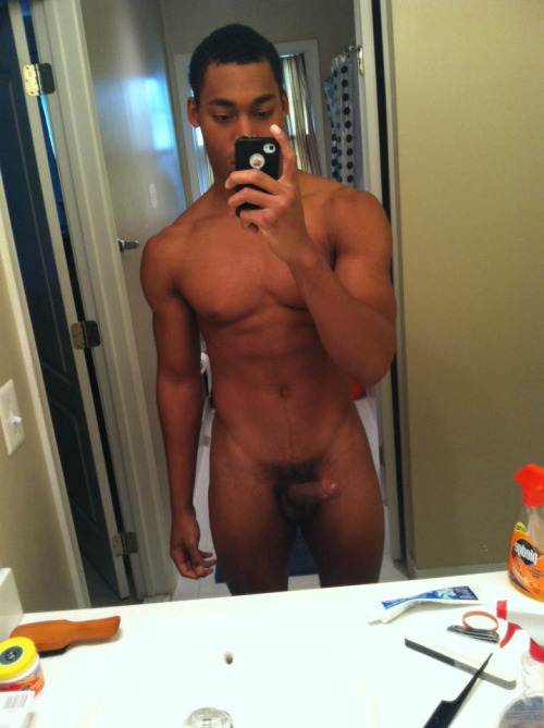 Free Black Selfpix, submitted by a young black bisexual guy with the name Damarco.